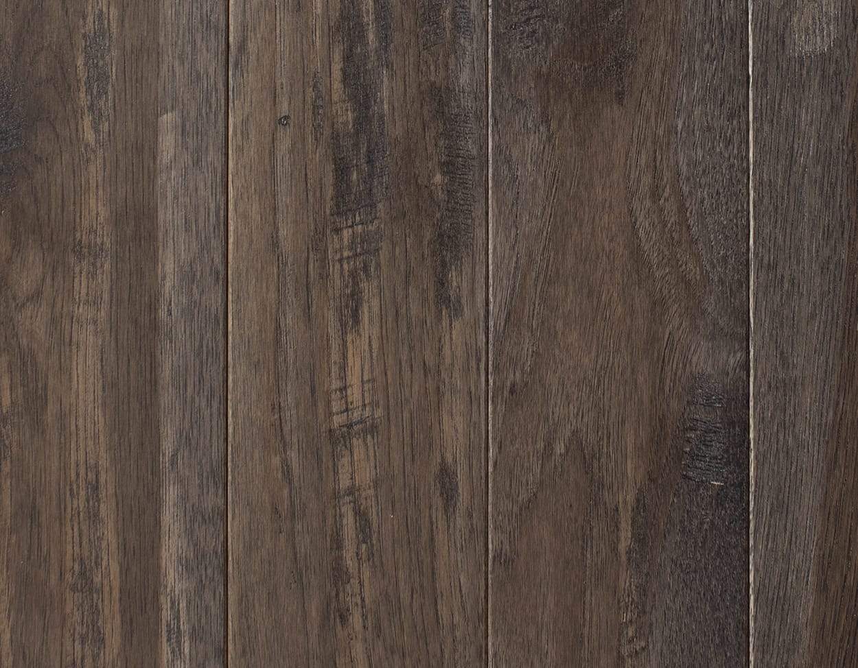 LVL 1 MULLICAN SOLID HARDWOOD HICKORY CHATELAINE BURNT UMBER 20150 5IN. WIDTH X .75IN. THICK